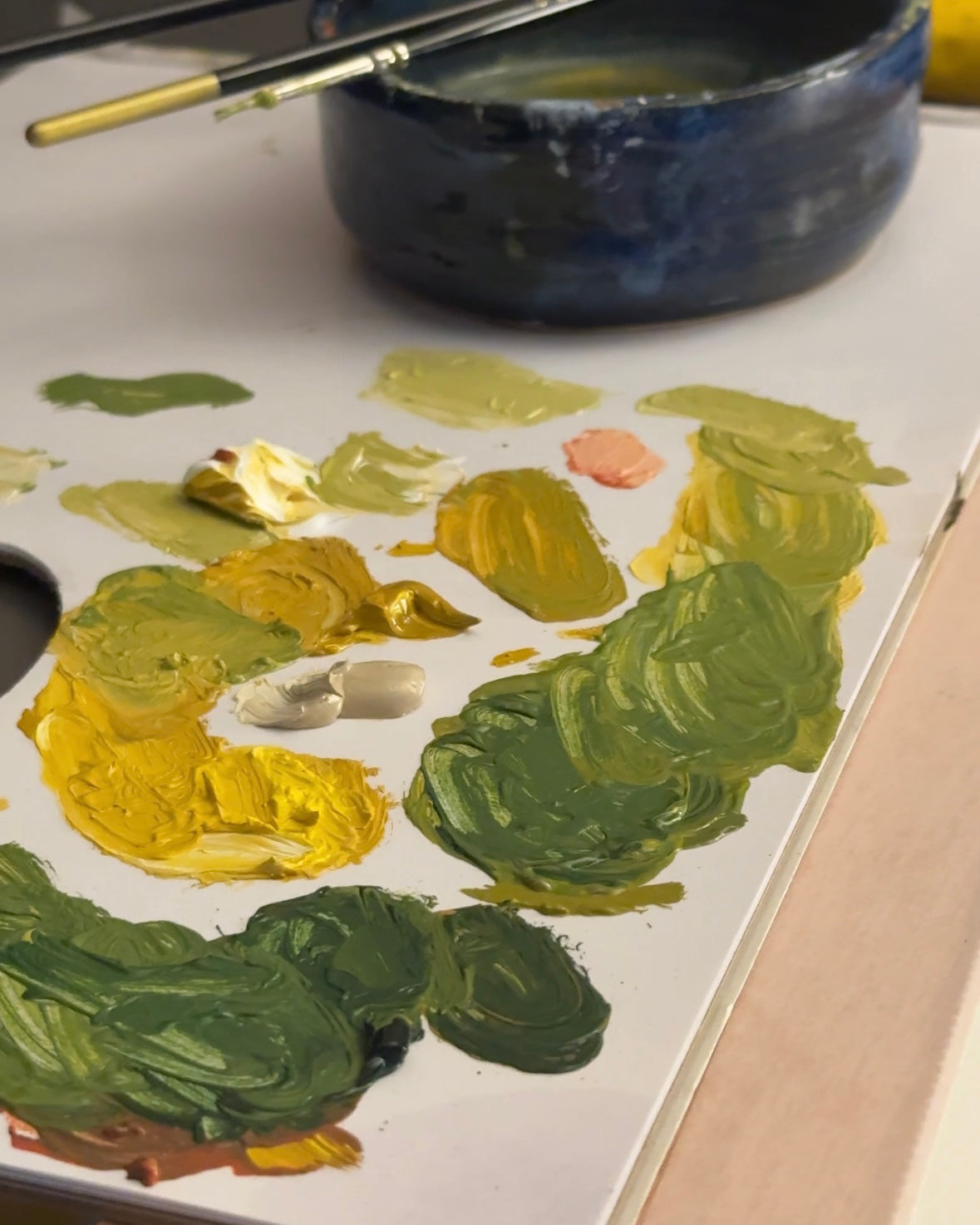 'March' Original Painting