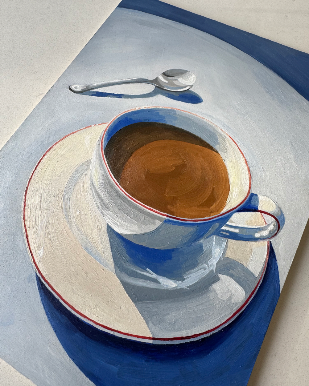 'Tea or Coffee' Original Painting