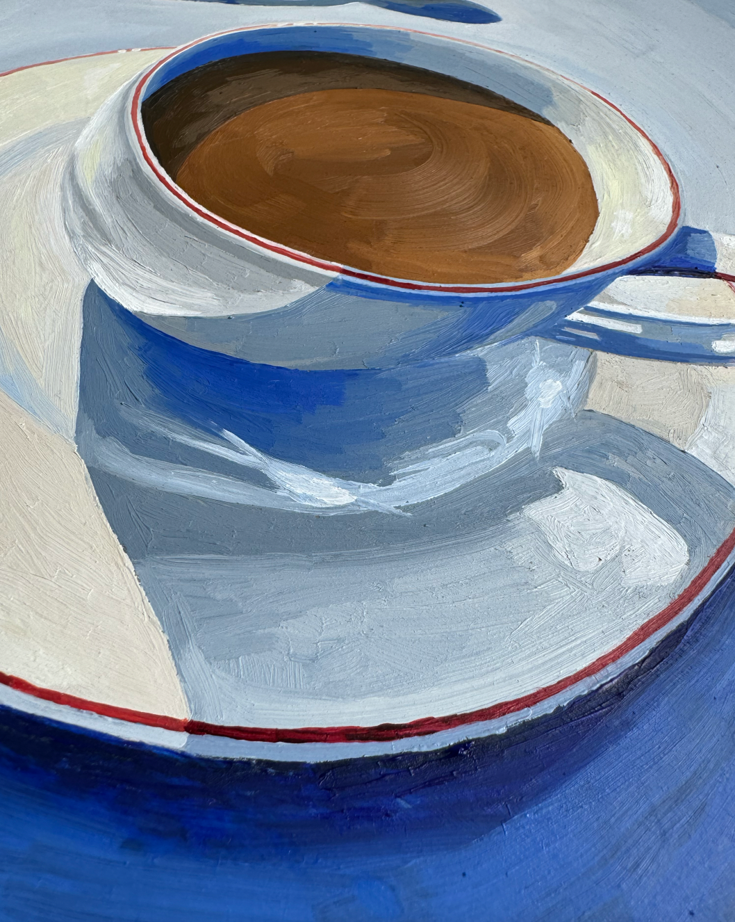 'Tea or Coffee' Original Painting