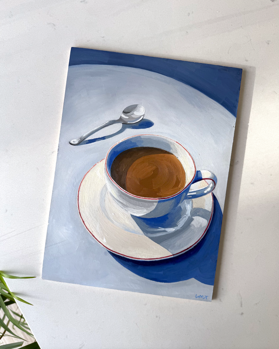 'Tea or Coffee' Original Painting