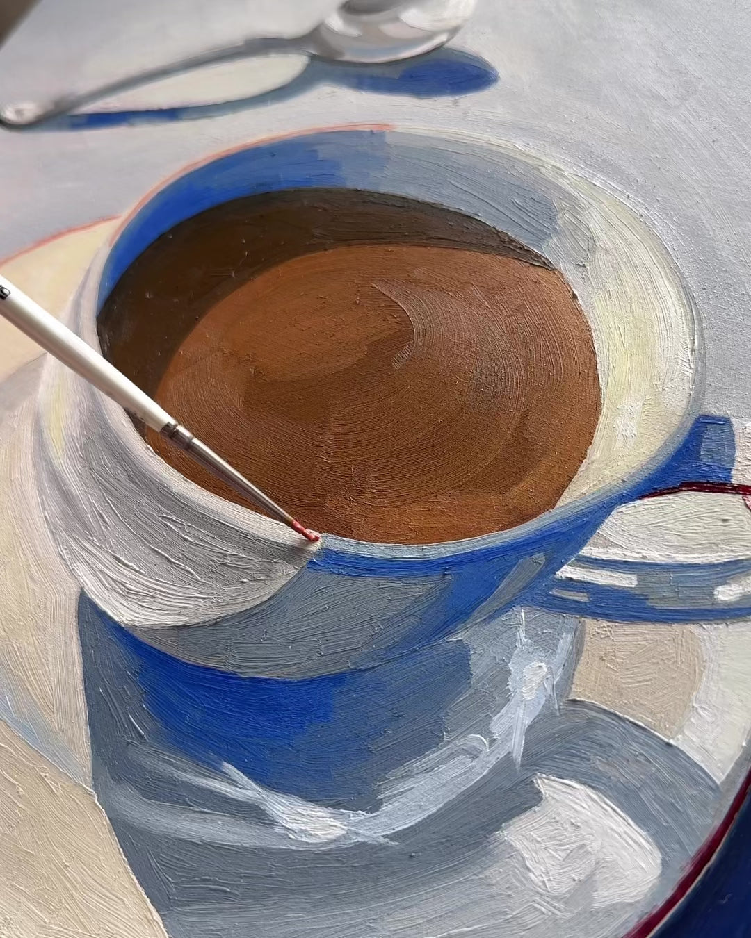 'Tea or Coffee' Original Painting